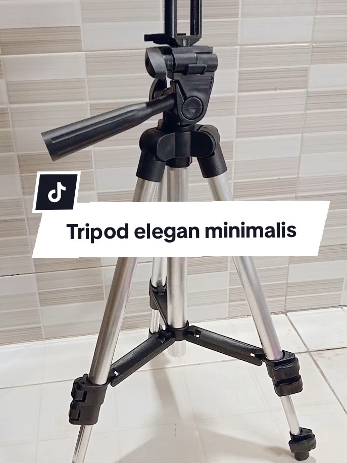 Tripod 3in1 Stand Handphone Free Holder U HP tripod elegan mewah dan minimalis  #gajiansale #tripod #standholderhp #tripodmurah #tripodtongsis 