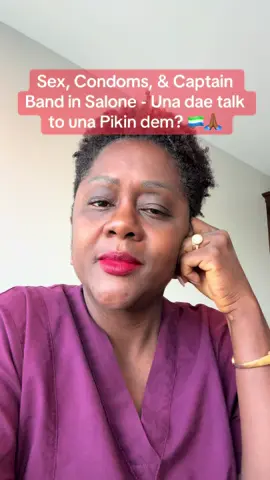 Salone parents - how are you preparing your sons and daughters to protect their sexual and reproductive health? Are you just pretending that your teenager will not have sex? Are you just waiting for belleh for comot or for leh you boy Pikin gee belleh? Please discuss and share. 💕🇸🇱
