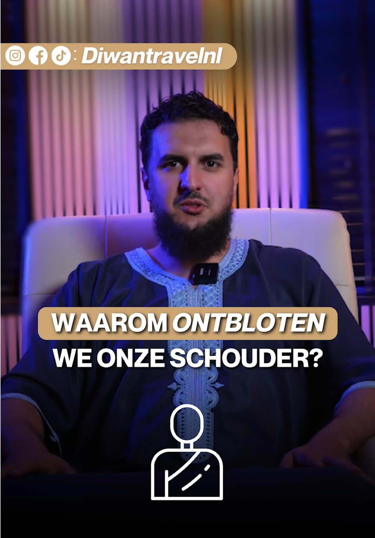 Waarom ontbloten we onze schouder tijdens de ‘Umrah? 🤔 #umrah #faq #hajj #diwantravel 