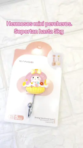 Hermosos ganchos mini percheros. Soportan hasta 5kg. Somos Mayoristas Samustienda Medellín. 