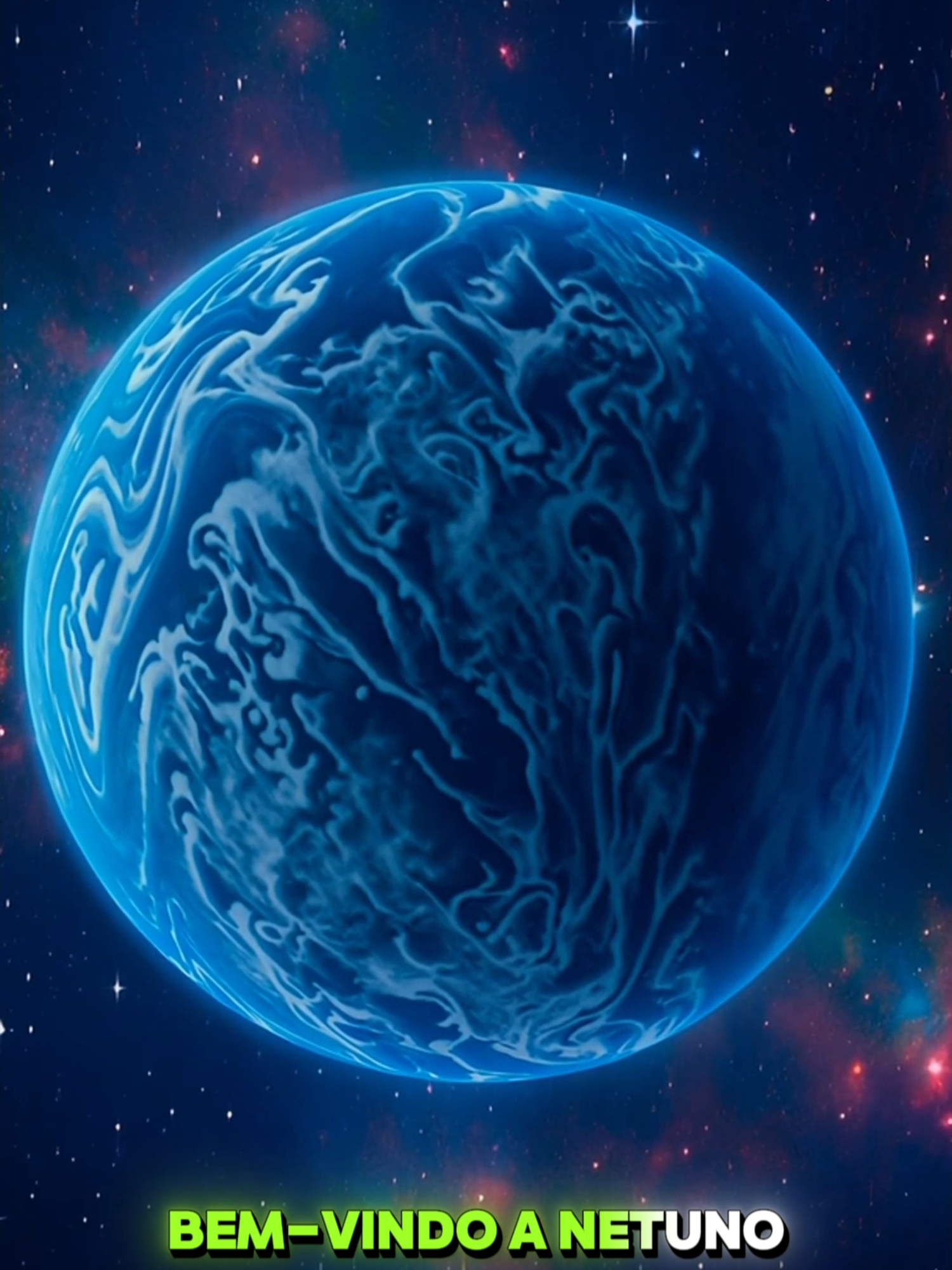 Como Seria Pisar em Netuno? Explore o Gigante Gasoso Fatal! #space #planet #universe #galaxy #solarsystem #Astronomy #aesthetic