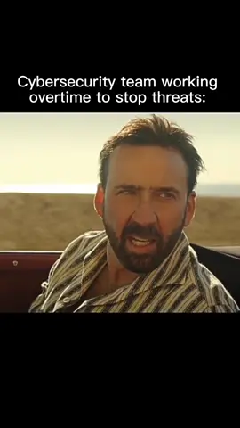 POV: You work in Cybersecurity #cybersecurity #meme #it #funny 