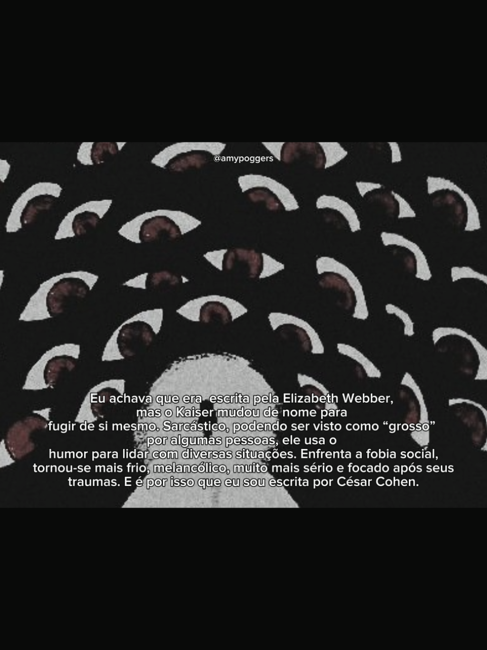 #CESARCOHEN || eu me vejo em vc, Kaiser💔 #foryou #fyp #fy #ordemparanormal 