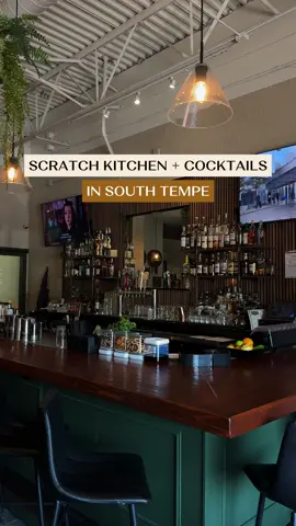 Located in South Tempe is The Craftsman — a fusion restaurant that pairs an intimate dining space serving globally inspired dishes made from scratch with an in-depth cocktail list built around their own Craftsman Distillers spirits. 🍸🍽️ If you're not in the cocktail mood, you can choose from a curated wine or rotating craft beers list, but all are designed to complement the menu's creative comfort food. The Craftsman Cocktails + Kitchen is eclectic, elevated, and perfect for a dinner night out in Tempe.  📍 1006 E Warner Rd, Tempe #tempetourism #tempe #arizona #greaterphoenix #az