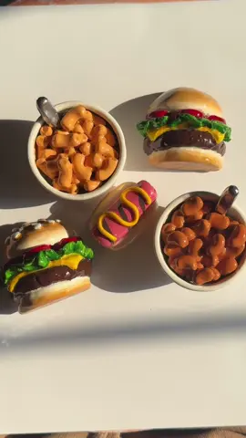BBQ MAGNETS - TOMORROW  #bbqfood #clayfood #fridgemagnets #magnet #clayart 