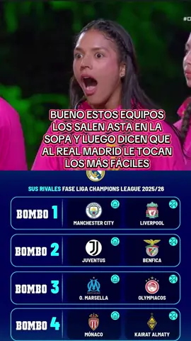 📝 Our opponents in the Champions League league phase! ✨ ¡Nuestros rivales en la Liga de Campeones 2025/26!@Real Madrid C.F. @Champions League 