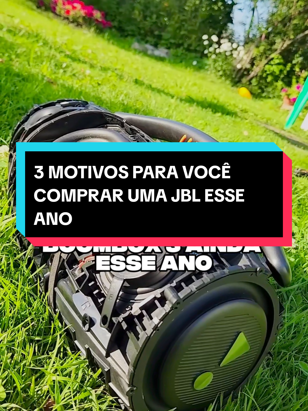 3 Motivos para você comprar uma JBL esse ano! #jbl #som #boombox3 #caixadesom #festa 