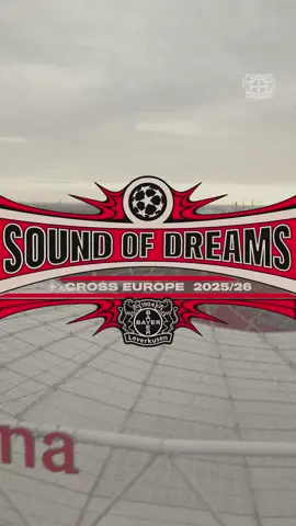 Plugged in & ready to rock – The Sound of Dreams Tour 2025/26! 🎸🎼 #aCROSSeurope #Bayer04 #ChampionsLeague 
