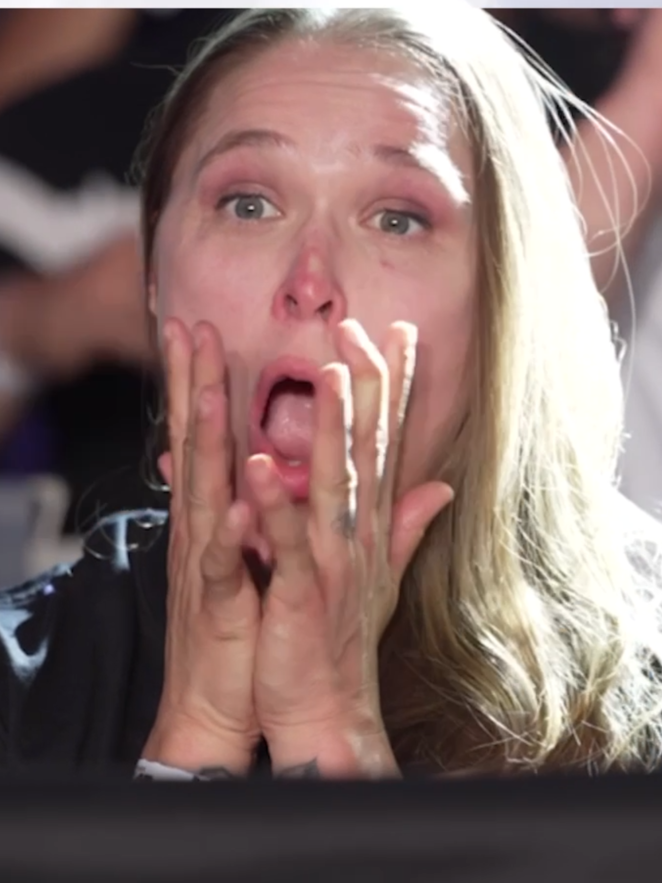 Abby's debut KO had Ronda shocked 😳 She returns to the stage Friday October 3rd at $VET #PowerSlap15 [ Live from @fontainebleaulasvegas | Tix available at link in bio 🎟️ ]