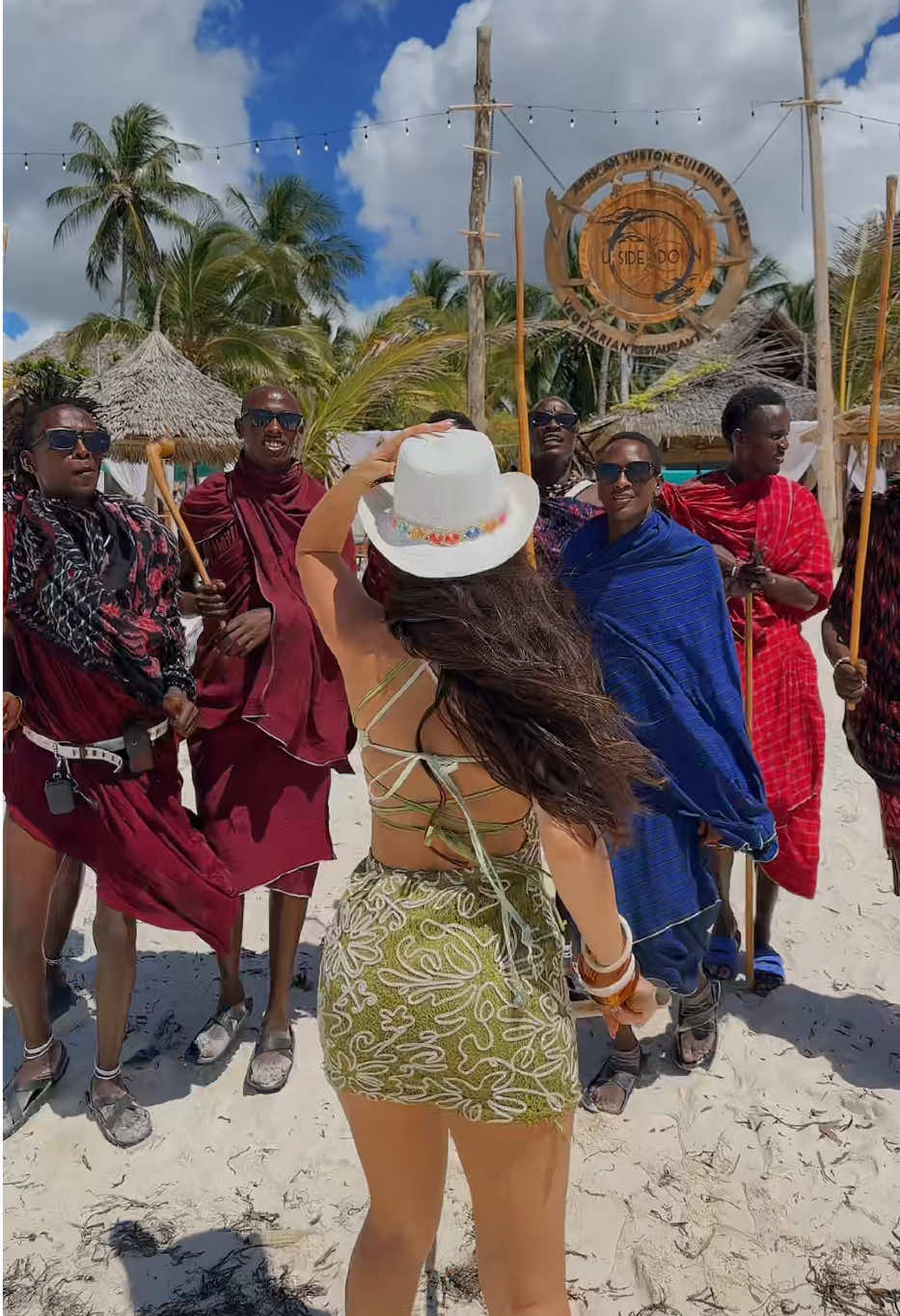 They said: ‘if you’re in Zanzibar, you dance with us’ … and I did 😍🔥 #لميس_كان #لميس_كان #zanzibar 