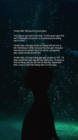 💌 “Độc thân không đáng sợ… đáng sợ là ta không biết cách yêu lấy chính mình. Khi ta tìm được niềm vui trong từng điều nhỏ bé, thì hạnh phúc vốn dĩ đã ở trong tay, chẳng cần phải chờ ai mang đến.” 💌 #tâmtrạng #status #tình_yêu #story #fyp 