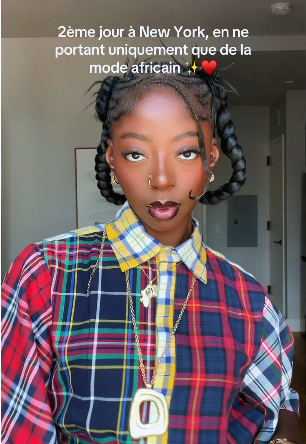 Ensemble @Rendoll ✨#blackgirlhairstyle #africanfashion #mode 