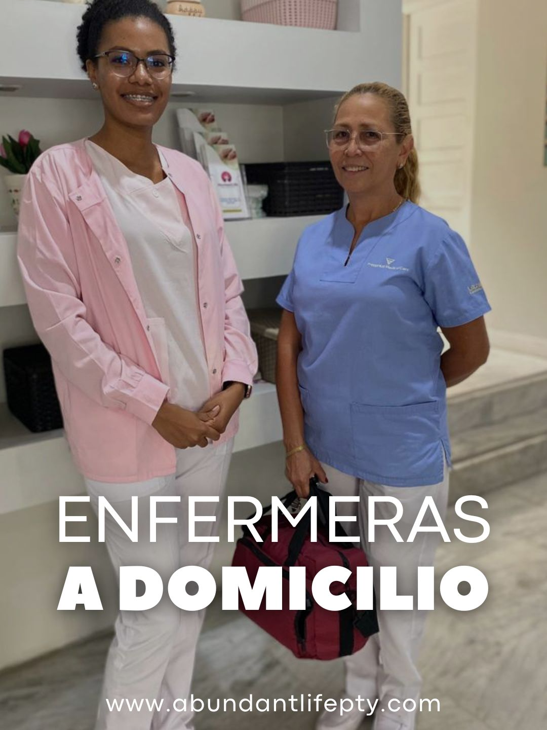 Servicio de enfermeras a domicilio Nuestro servicio de enfermeras a domicilio brinda una serie de beneficios, tanto para las personas mayores como para sus familiares, al proporcionar atención de calidad en un entorno familiar, ayudando a mejorar la calidad de vida de todos los involucrados. Además de los beneficios mencionados anteriormente, la atención de enfermería a domicilio también puede: 1. Reducir las readmisiones hospitalarias. 2. Prevenir caídas y otras lesiones. 3. Manejar medicamentos y tratamientos complejos. 4. Brindar educación y apoyo para enfermedades crónicas. 5. Ofrecer servicios de acompañamiento y cuidado personal. ¡Contáctanos ahora! 📲 (+507) 6452-5398 🌐 www.abundantlifepty.com #abundantlife #cuidadodeladultomayor #demencia #alzheimer #panamá