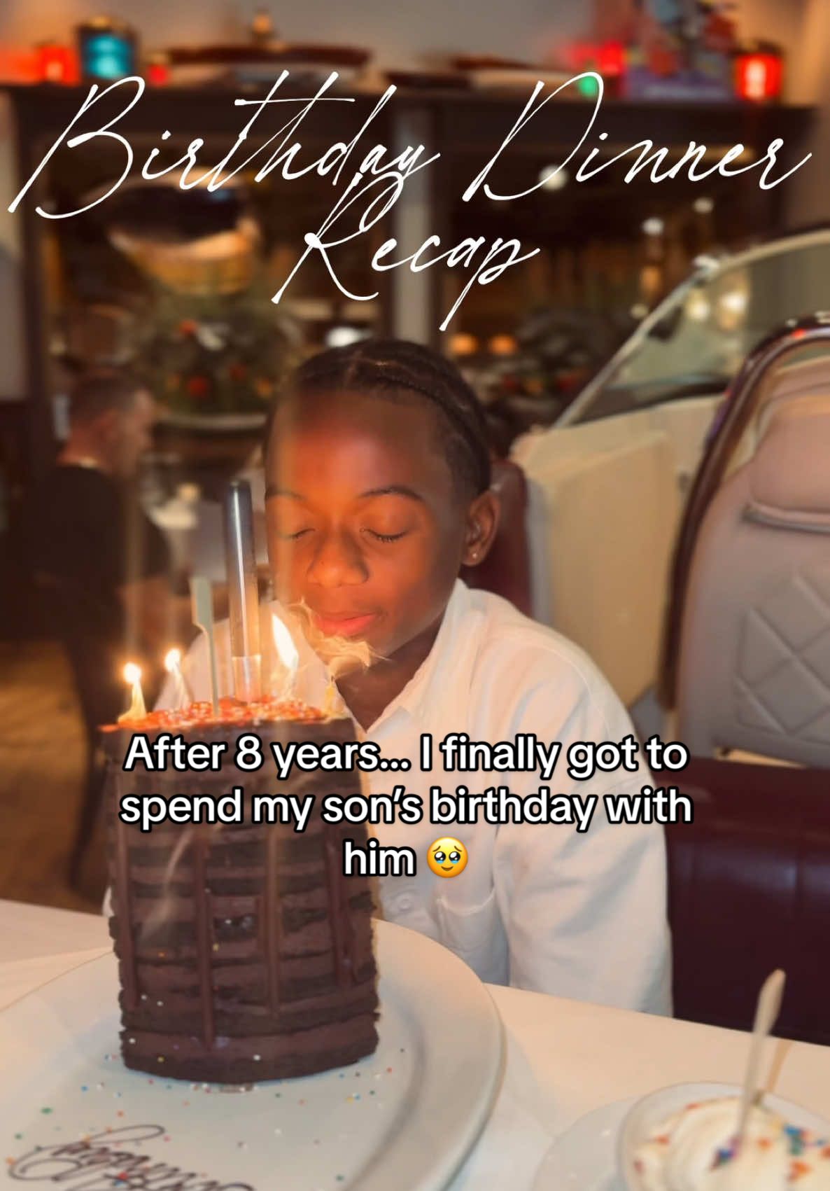 This has been my biggest blessing 🙌🏾 After 8 years, I finally got to celebrate my son’s birthday in person. God is so good 🥹❤️ #birthday #grateful #birthdaylove #MomsofTikTok #fy 