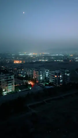 Evening in Kabul… a city glowing with lights, where the call to prayer brings peace to its soul. 🌙 #travel #trending #butterfly #swag #natural 