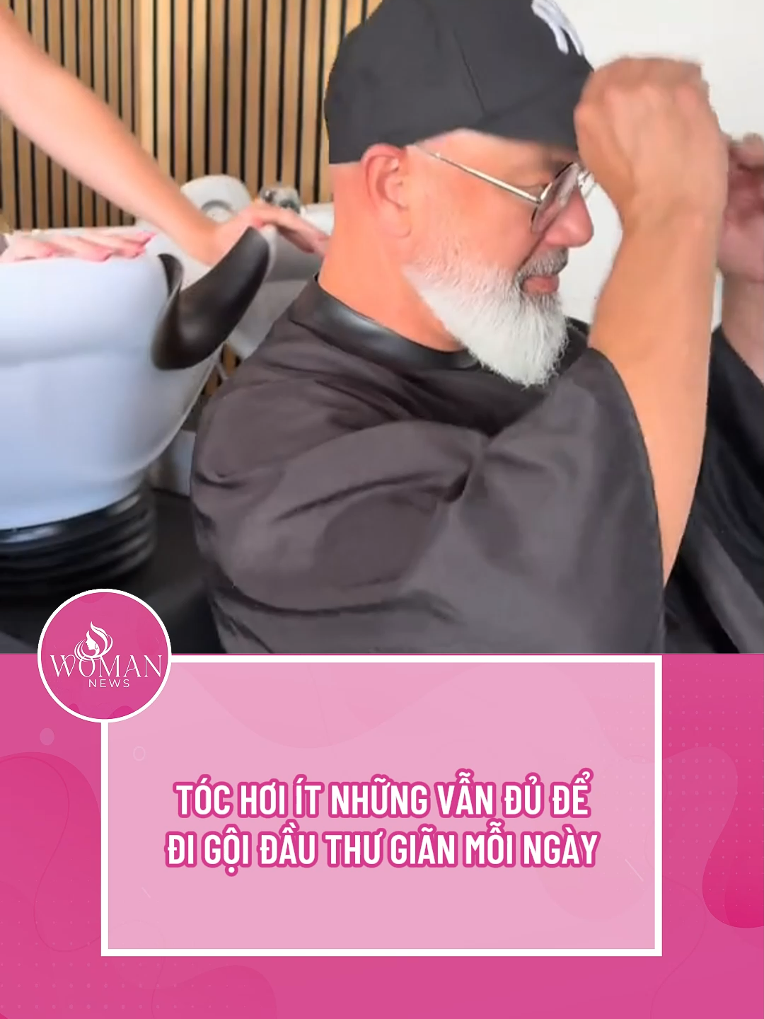 Còn tóc là còn tận hưởng thú vui này #tiktoknews #womannews #tiktokgiaitri🔥