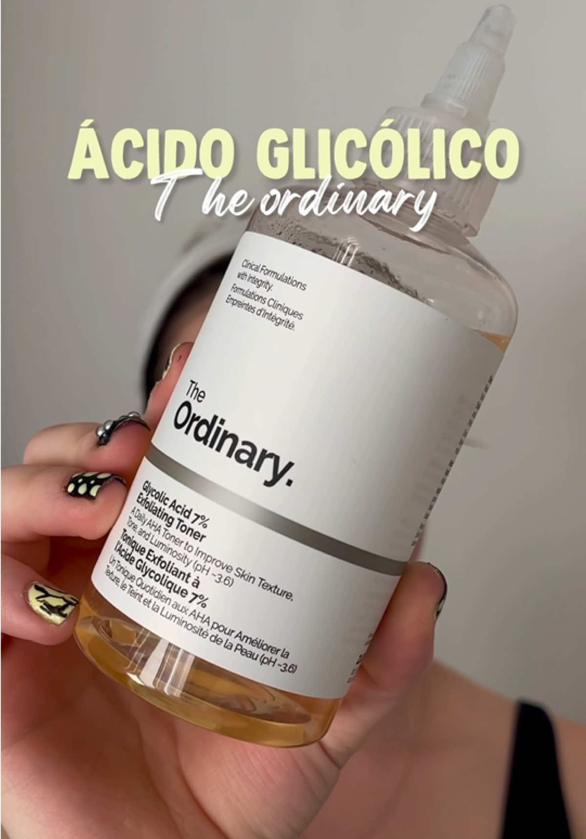 Ácido glicólico de @The Ordinary  #glycolicacid #theordinary #tonicoexfoliante #acidoglicolico #tipsskincare 