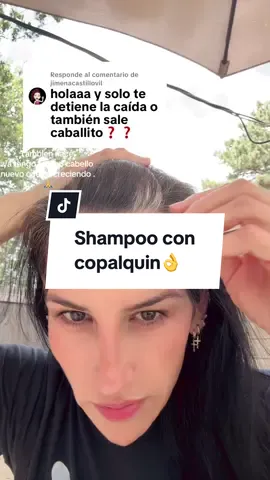 Respuesta a @jimenacastillovil #copalquin #haircare #calvicie #shampoo #remediosnaturales 