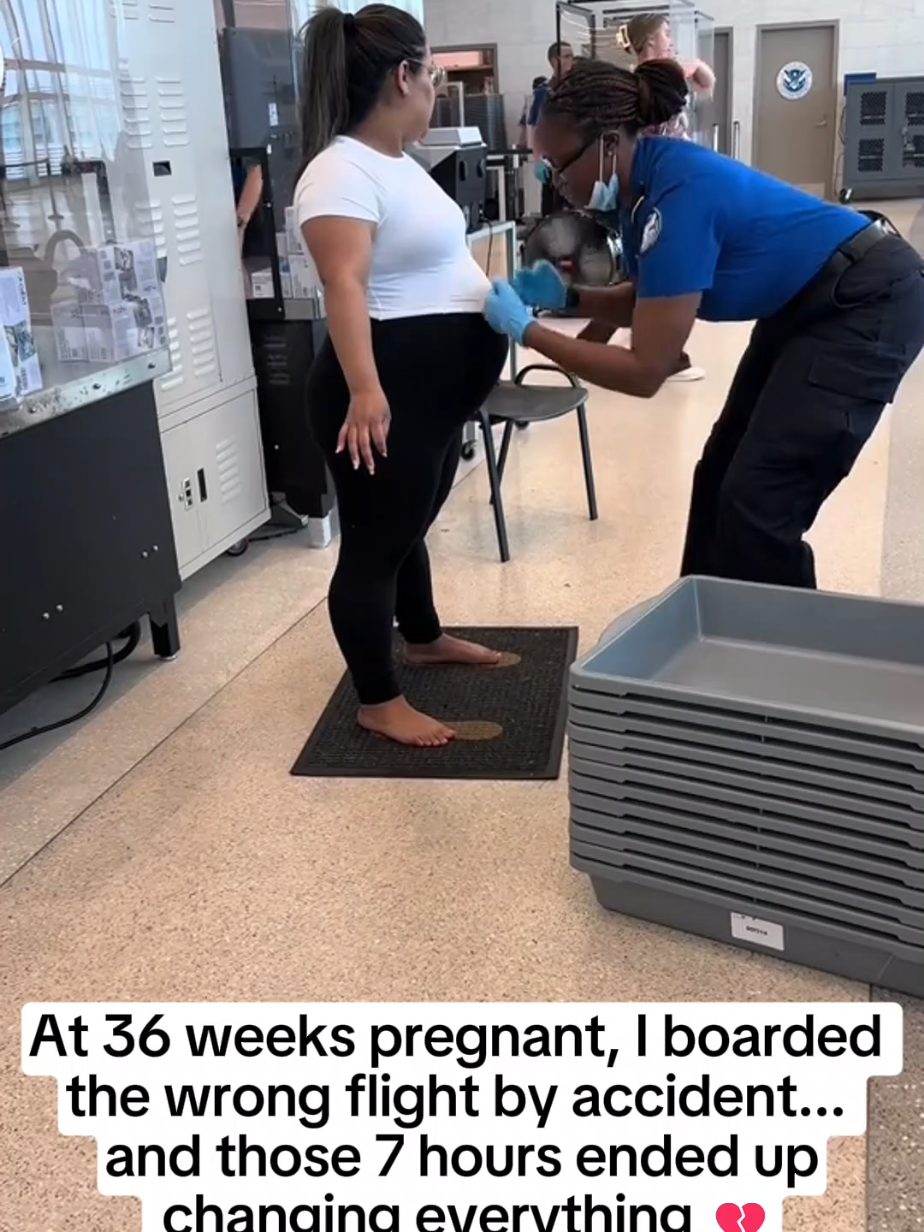 At 36 weeks pregnant, I boarded a 7-hour flight thinking it would be just a normal trip… little did I know, life had other plans. 😳✈️ As the hours passed, something didn’t feel right. I was in the air, far from any hospital, and my body started to signal a change. 🚨 Just 2 hours into the flight… my water broke. 💧🍼 Panic set in as I realized: this was no ordinary flight. A stranger delivered my baby at 30,000 feet, and my son was born in the sky. 🌟👶 Sometimes, life throws you a curveball… but you handle it with grace and strength. 💪❤️ #unexpectedjourney  #pregnancystory  #skybaby  #MiracleInTheAir#birthstory 