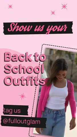 First week vibes = SLAY 💅✨ Show us your back to school fits & tag @fulloutglam 💖 We wanna see your awesome outfits and hype you up 🔥