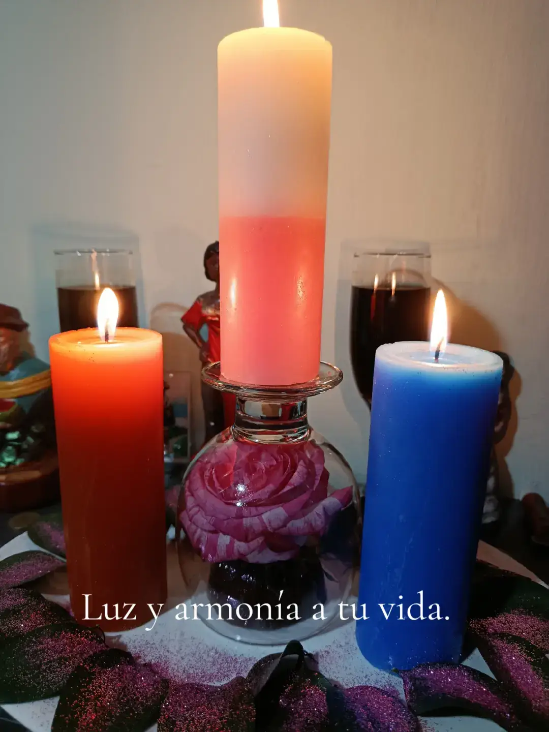 La bendición de los espíritus colme tu vida de progreso amor y estabilidad, apartando toda oscuridad perturbación he intranquilidad, Amén.  Luz fuerza y poder.  CONSULTAS ESPIRITUALES AQUI!!  #energia #magia #espiritismo #marialionza #armonia 