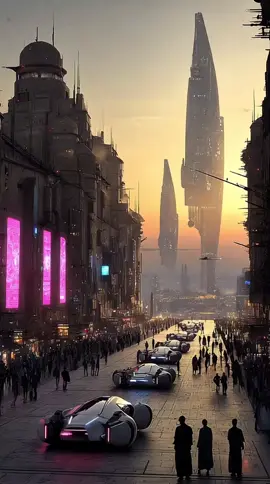 Sci-fi Worlds #tiktok #trending #animation #digitalart #viral 