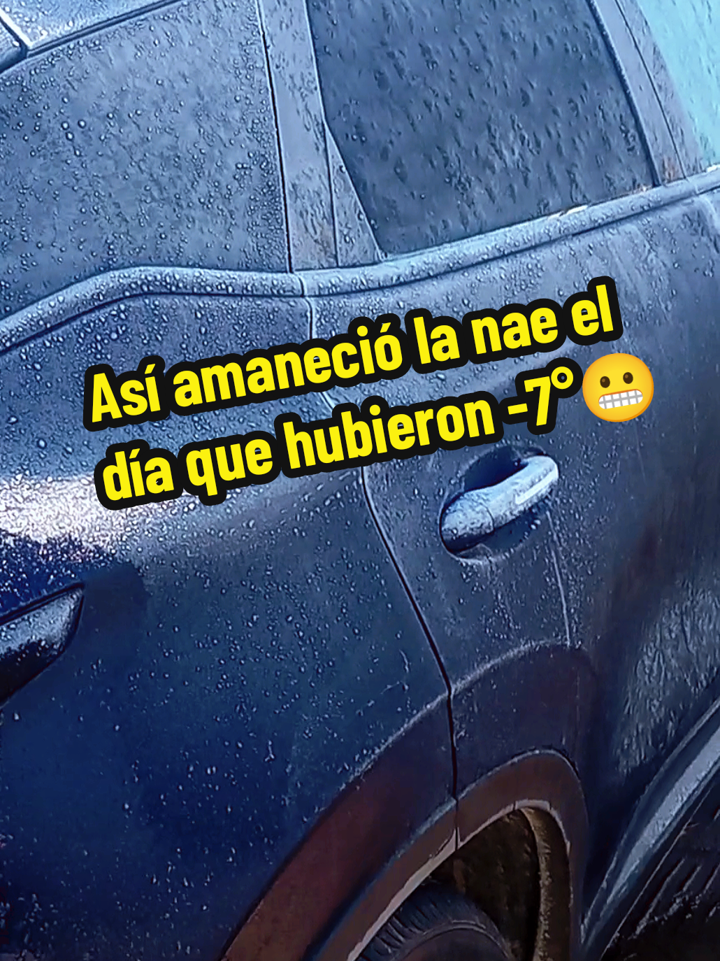 Congelado por fuera pero todo funcionando al botón 💪🏻  #Omoda #OmodaC5 #SUV 