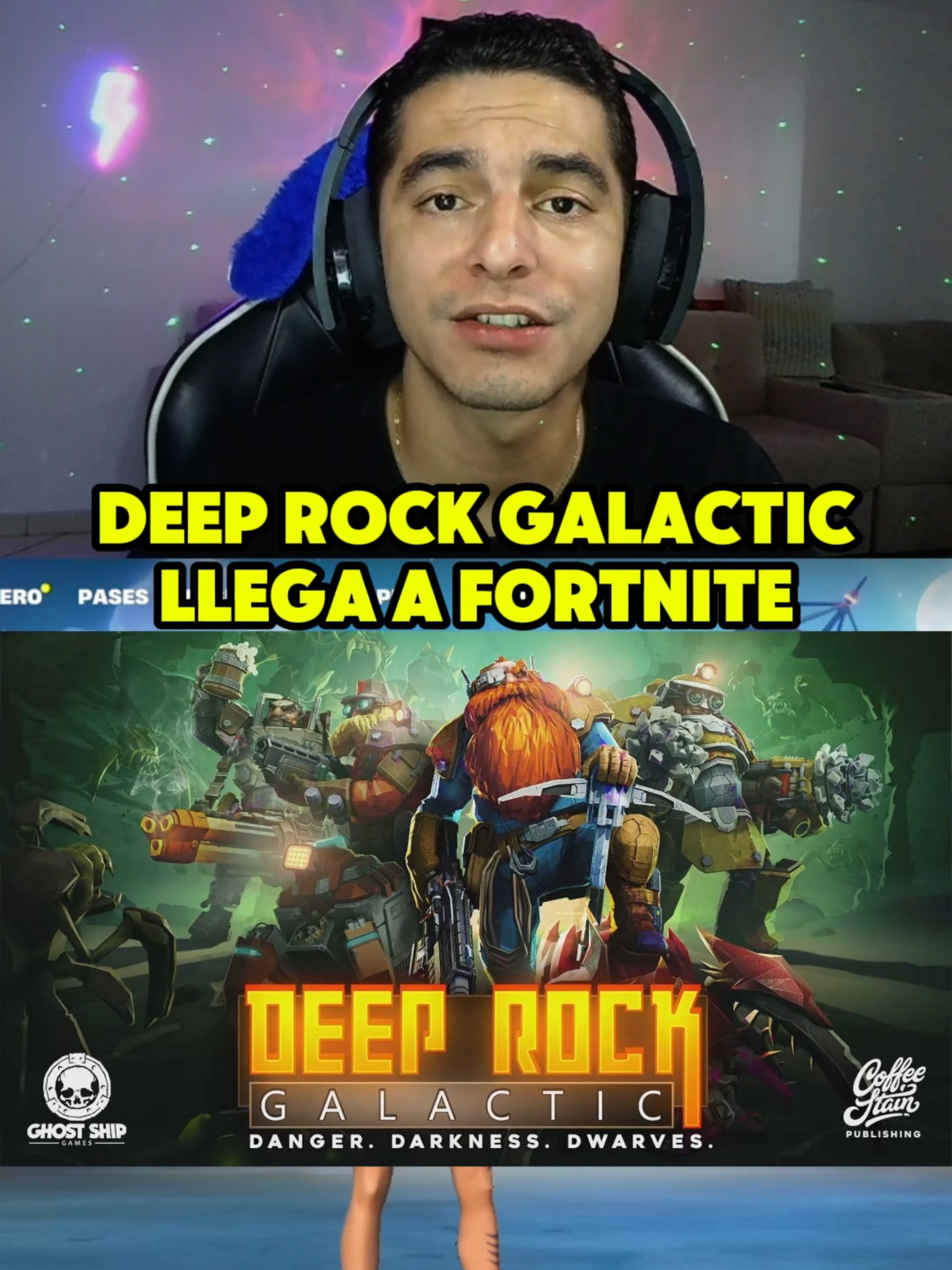 COLABORACION DEEP ROCK GALACTIC X FORTNITE#fortnite #novedadesfortnite #noticiasfortnite #fortniteclips #deeprockgalactic