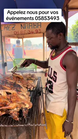 Si tu veux manger du bon poulet flambé local appel nous #05853493 #burkinatiktok🇧🇫 #viral #ouagadougou #poulet 