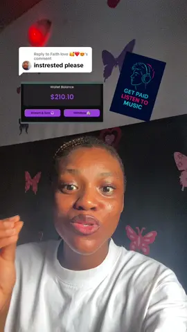Replying to @Faith love 🥰❤️😍 listen to music and get paid Get paid listening to music #creatorsearchinsights #music #earnmoneyfromhome #Online business idea for students online business ideas for beginners Online business ideas 2024 Online business ideas for men With this update Online business ideas for Christmas update Online business ideas for Nigerians Online business ideas for single moms Online business ideas for 2025 Unique small business ideas 2025 Best business ideas in Nigeria 2024 Most profitable business ideas 2024 Business ideas for small business tiktok ideas for business Remote job Remote jobs for Nigeria 2025 Remote jobs anywhere Side hustle High paying job High paying jobs in Nigerian