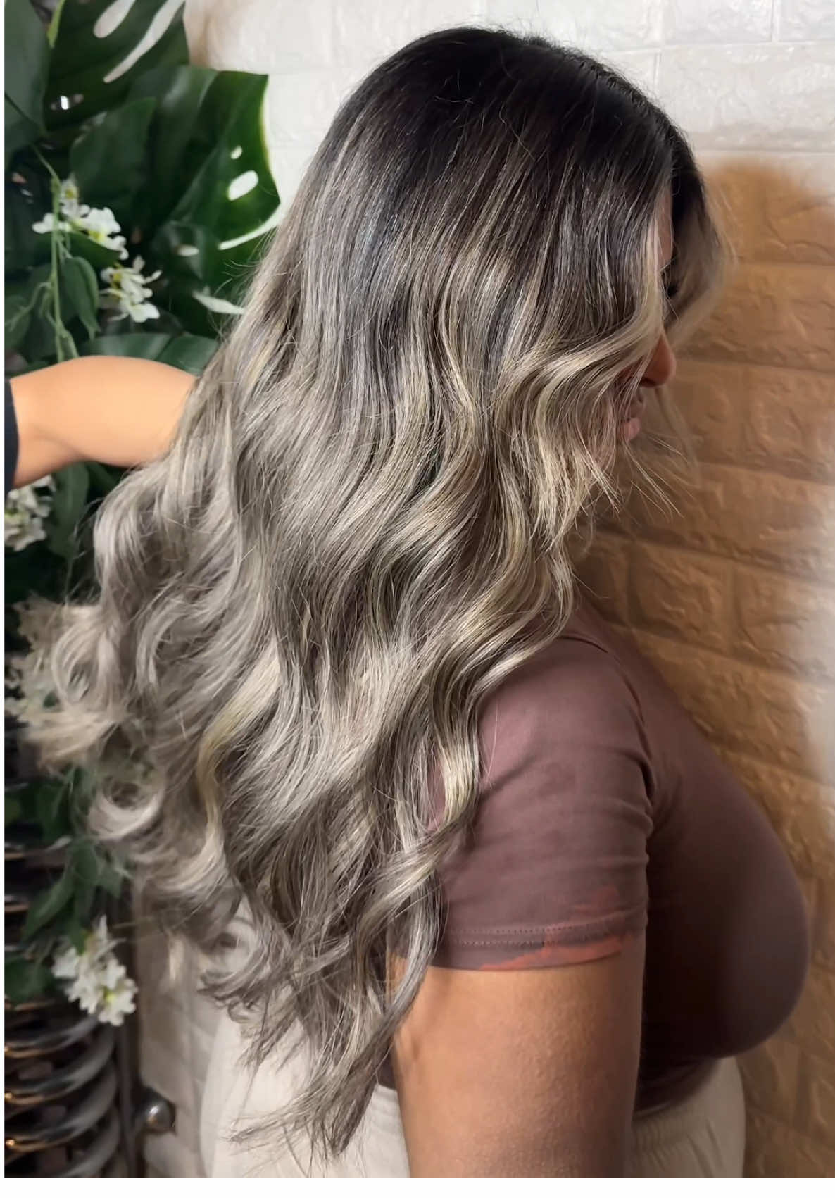 Going brighter and adding dimension> #hairtransformation #hairbynour 