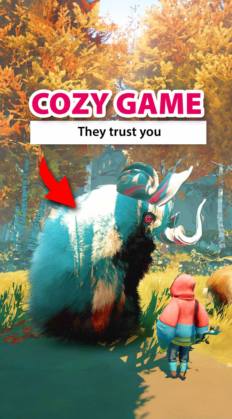 Yes, you can turn on immortality mode for your callicorn buddies. Follow for more games! ❤️ Herdling: Guide a herd of mysterious creatures on a stirring and beautiful journey into the mountains… and beyond. 🙂 This chill game came out not too long ago and can be played on Xbox, Playstation, or found on the Steam store for PC. It's also from the makers of the FAR series and publishers of Firewatch. Have you tried this game out yet? Let me know what you think of it in the comments if you have! #indiegame #cozygame #cozygamer #WhatToPlay #gaming