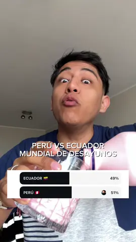 Vayan a   Votar además vayan a seguir a mis amigos de @labrostera  #jovia  #peruvsecuador  #mundialdedesayunoibay 