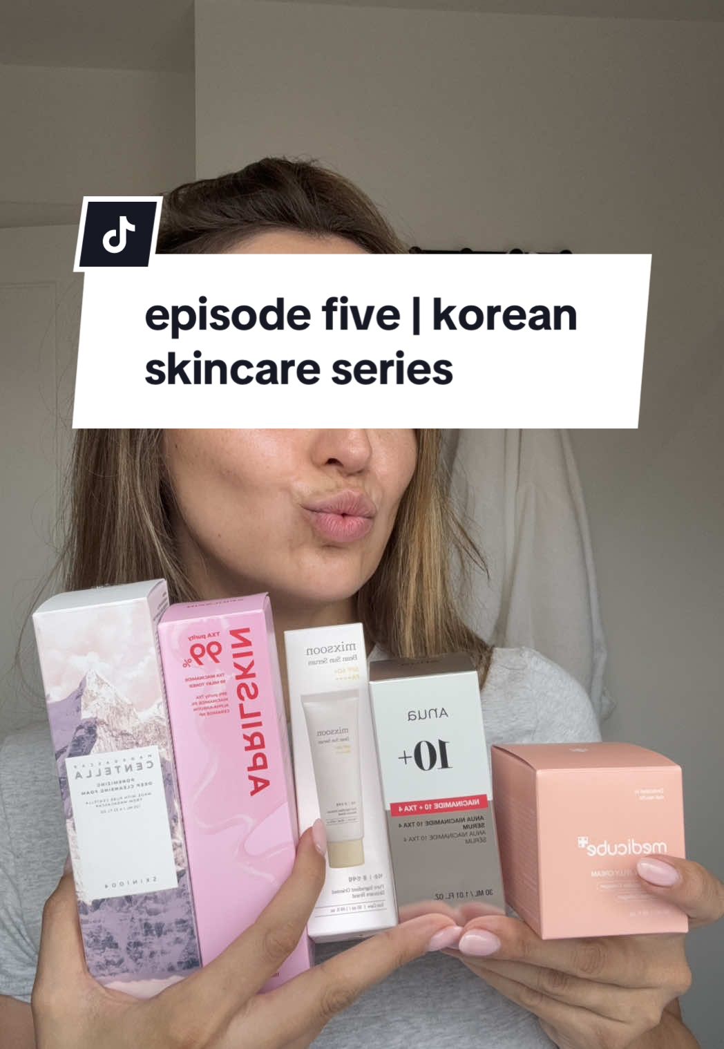 Episode 5 | lots of gorgeous goodies from @Stylevana 🎀 🌸 @SKIN1004 US Madagascar Centella Poremizing Deep Cleansing Foam 🌸 - Cleanses skin - Removes dead skin cells and excess sebum 🎈 @ROUND LAB Deep Collagen Firming Gel Mask 🎈 - Boosts skin elasticity  - Improves skin texture - Provides long lasting hydration  🩷 @APRILSKIN USA TXA Niacinamide Milky Toner 🩷 - Enhances skin purity  - Reduces dark circles and pigmentation  - Smoothes skin  🎀 @anua_global Niacinamide 10 + TXA 4 Serum 🎀 - Hydrates and plumps skin - Revives the look of dull skin - Reduces appearance of dark spots and enlarged pores  🌺 @medicube global Collagen Jelly Cream 🌺 - Plumps, nourishes and brightens skin - Promotes firmness - Refines textural irregularities  You can shop all of these gorgeous products on Stylevana’s website!  @Stylevana Influencers #stylevana #vanafamily #svbeautifulself #koreanskincare #glassskin 