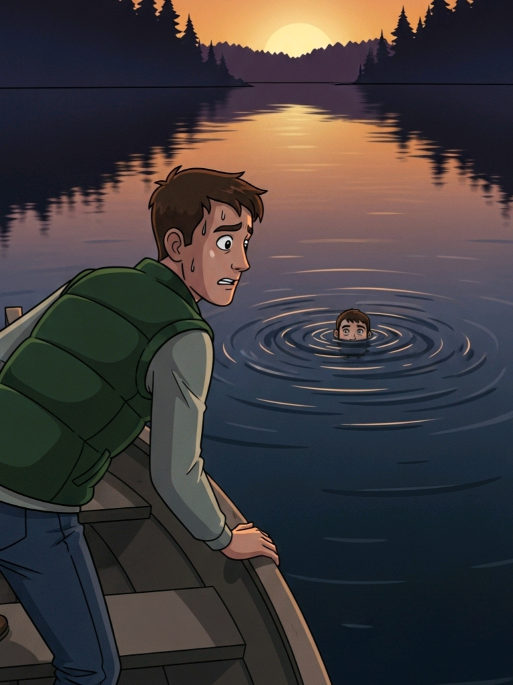 Echo Lake | American Urban Legend #scarystory #truestory #horrortok #mystery 