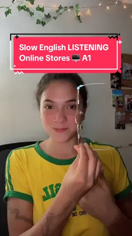 Hello :) welcome to my slow English podcast 🎧  Do you like shopping online? Let me know in the comments 💓 I buy EVERYTHING on Amazon… but it’s just so convenient…  #slowenglishpodcast #englishlistening #englishpractice #misshoney #englishteacher 