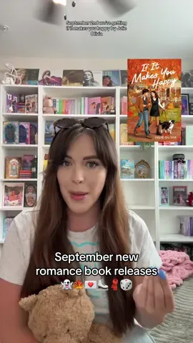 My most anticipated September new romance book releases 💌 #elsiesilver #tessabailey #hockeyromancebooks #smalltownromancebooks #romancebooksoftiktok  If it Makes You Happy by Julie Olivia, Burn Bright by Krista & Becka Ritchie, the good girl effect by sara cate, Wild Card by Elsie Silver, Rose Hill Series, Ghost Business by Jen DeLuca, People Watching by Hannah Bonam-Young, Pitcher Perfect by Tessa Bailey , game point by meg jones, Fun at Parties by Jamie Harrow, The Ginger Bread Bakery by Laurie Gilmore, Road Trip with a Vampire by Jenna Levine, Tourist Season by Brynne Weaver, Fake Skating by Lynn Painter, Soul Searching by Lyla Sage, Holiday Ever After by Hannah Grace, Burning Daylight by Emily McIntire 