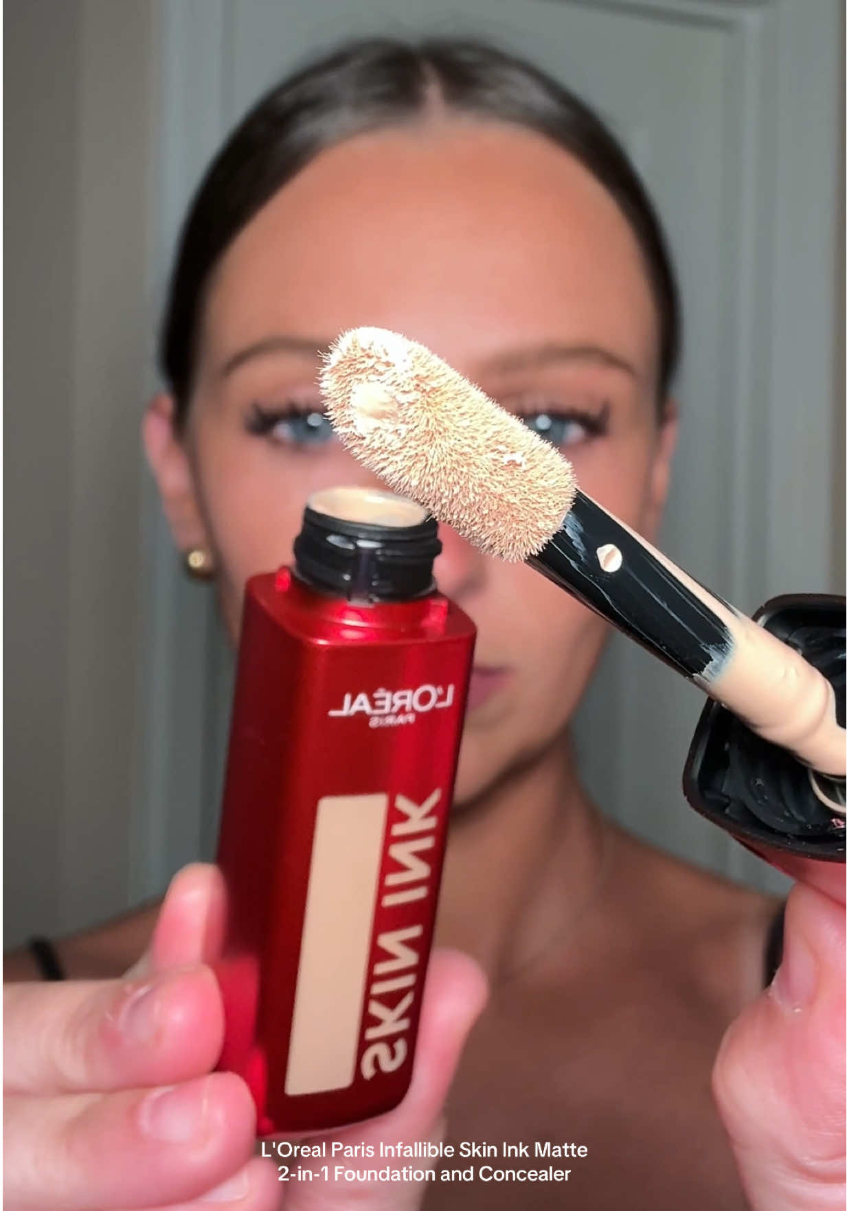 had to try this😍 the shade match is unbelievable and it’s soooo lightweight felt like nothing on my skin! helped w my dark circles and uneven / dark spots! @L’Oréal Paris @loréal paris usa #lorealparis #makeup #trending #newmakeup #makeuptransformation 