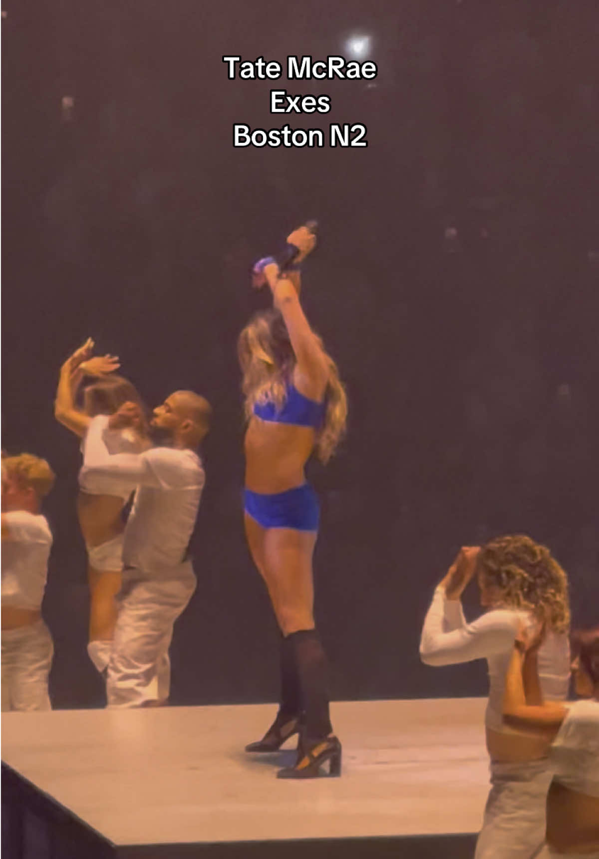 My toxic trait is that I think I can dance like this #tatemcrae #misspossessivetour 