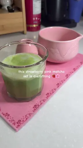 💚🌸 pink version is often is out of stock so if you like it and see it available make sure to snag it 😉 #matchaset #matchastation #matchagirl #matchatok #matchalover 