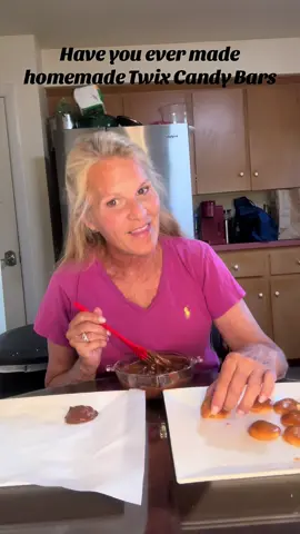 Have you ever made Homemade Twix Chocolate Candy Bars #homemade #food #chocolate #candy 