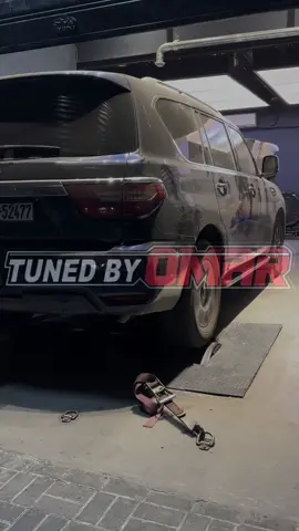 Nissan patrol Y62  stock ECU (2021)  Custom tune‬  برمجة نيسان باترول 2021 على كمبيوتر الوكاله⁩#tuningcar #tiktok #omartuning #nissan #cars 