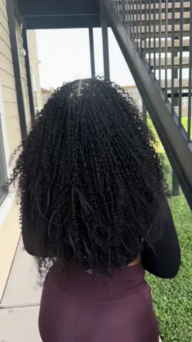 Tree braids #hairtok #fyp #viral #naturalhaircare 