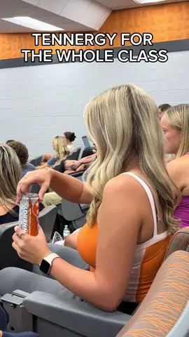 Hype up the day with Tennergy! @Tennergy Drink #govols #utk #Tennergy #college
