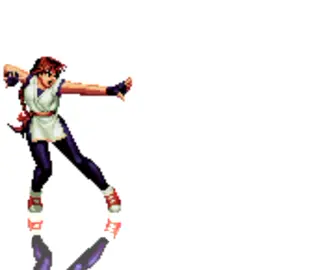 YURI .  .  .  .  .  .  .  . .  #kof #thekingoffighters #paratii #yurisakazaki #kof 