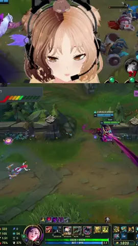 Mi primer penta 🥹 #twich #vtuber #lol #leagueoflegends #clips 