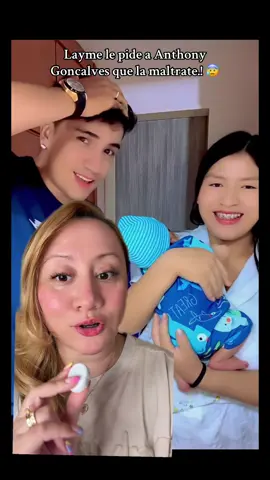 Layme le pide a Anthony Goncalves que la maltrate.! #anthonygoncalves52 #layme #chisme #viraltiktok #viral_video 