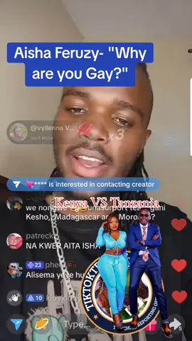 aisha Feruzy trending interview with oga obinna #ogaobinna #tiktoktrends_tk #trendingtiktoks #trendingnow #tiktokdrama @Swings mauno254 