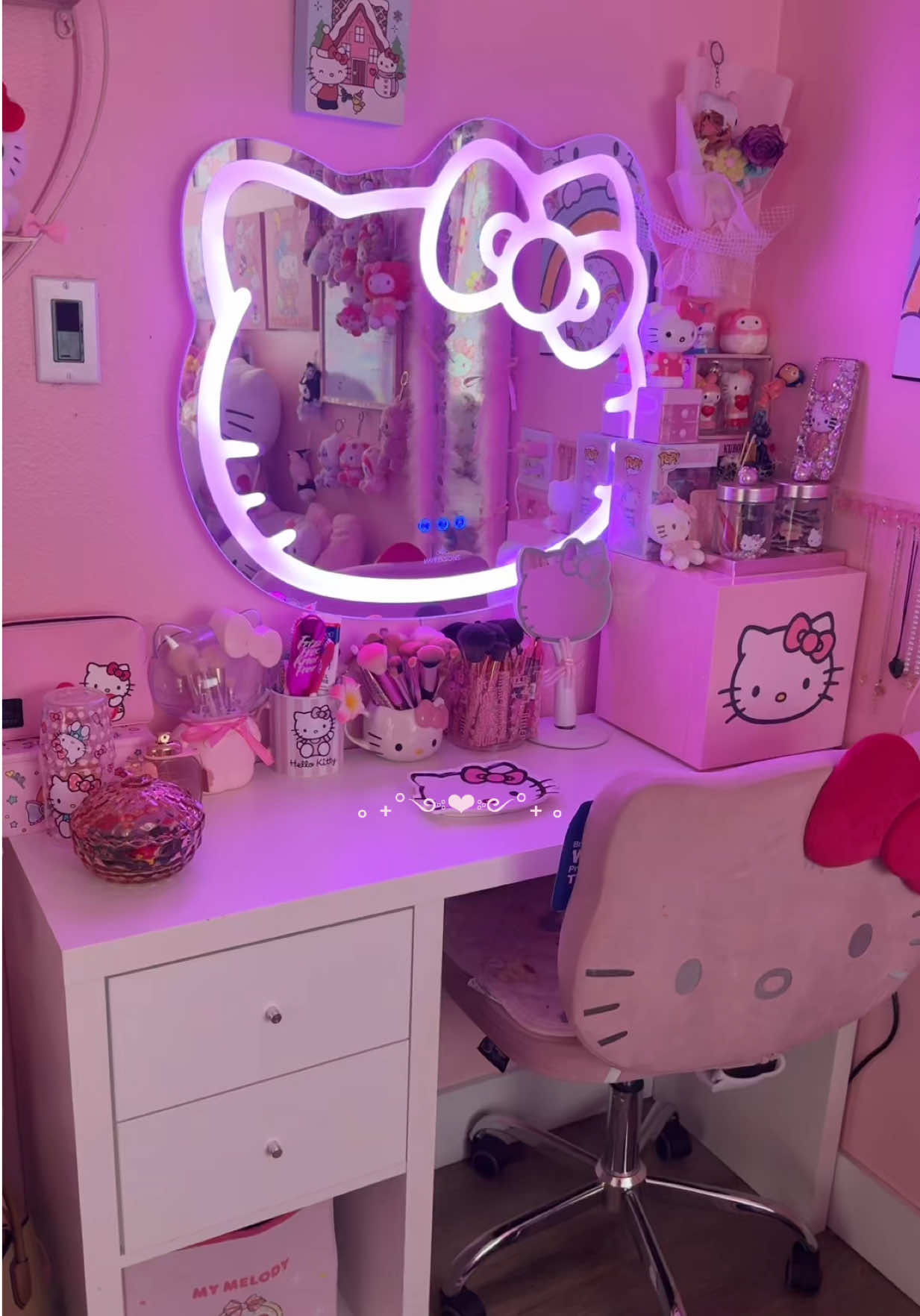 #hellokittyroom #sanriocore #foryoupage #pinkroom #fypシ 