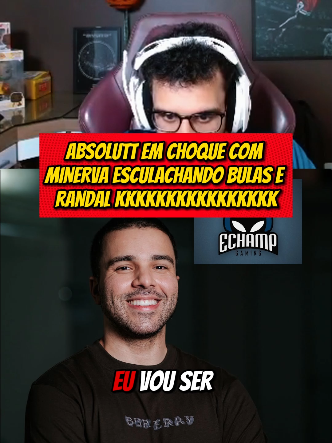 ABSOLUTT REAGINDO À MINERVA ESCULACHANDO NA TRETA DE BULAS E RANDAL KKKKKKKKK#leagueoflegends #leagueoflegendsbrasil #lolbr #absolutt #minervalol